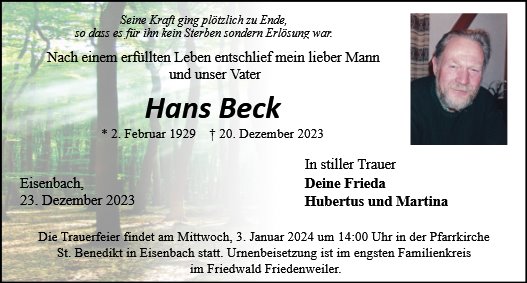 Hans Beck