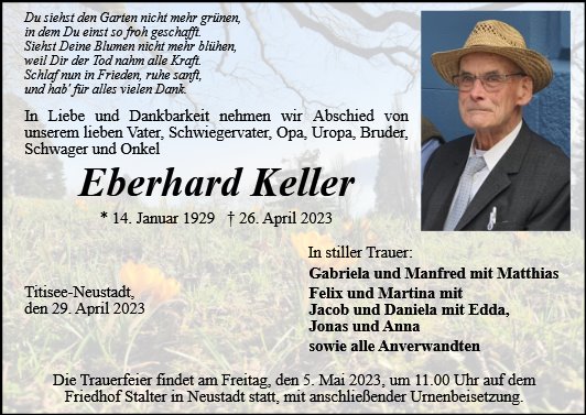 Eberhard Keller