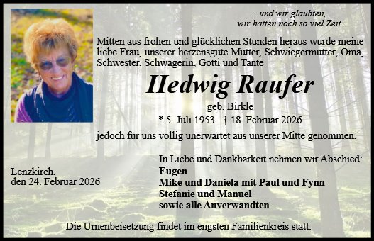 Hedwig Raufer
