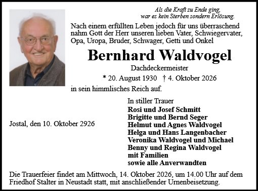 Bernhard Waldvogel