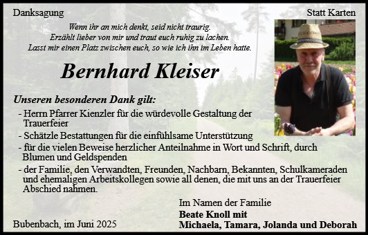 Bernhard Kleiser