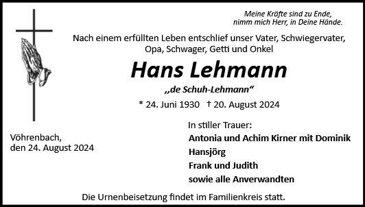 Hans Lehmann