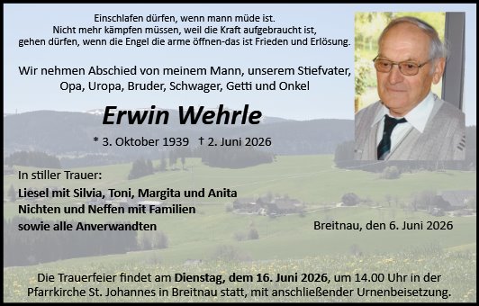 Erwin Wehrle