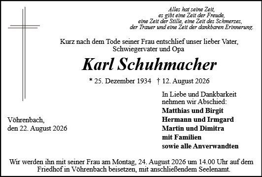 Karl Schumacher