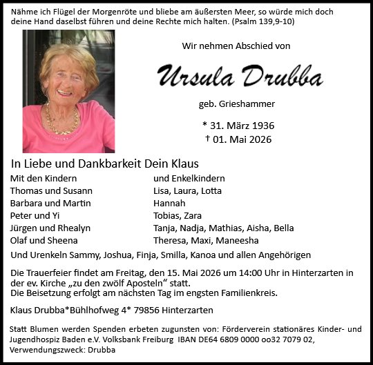Ursula Drubba