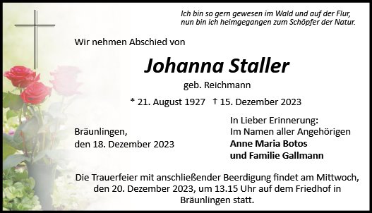 Johanna Staller