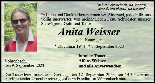 Anita Weisser