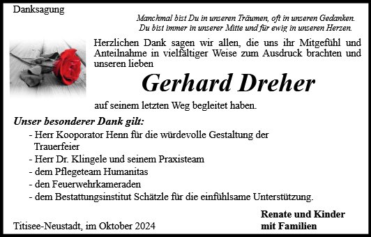 Gerhard Dreher