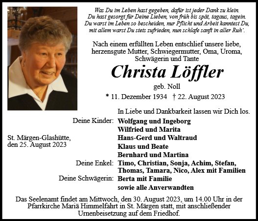 Christa Löffler
