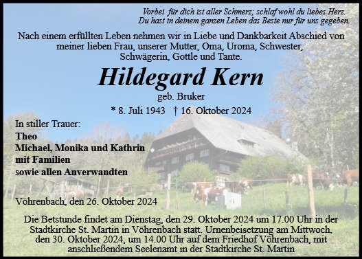 Hildegard Kern