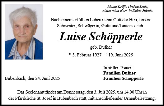 Luise Schöpperle
