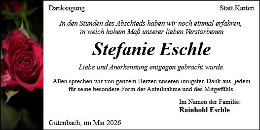 Stefanie Eschle
