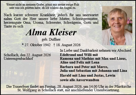 Alma Kleiser