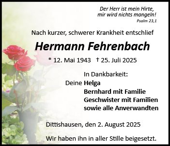 Hermann Fehrenbach