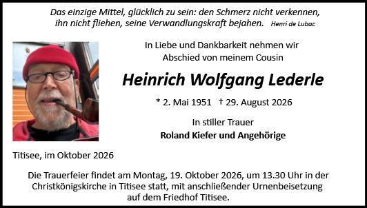 Heinrich Lederle