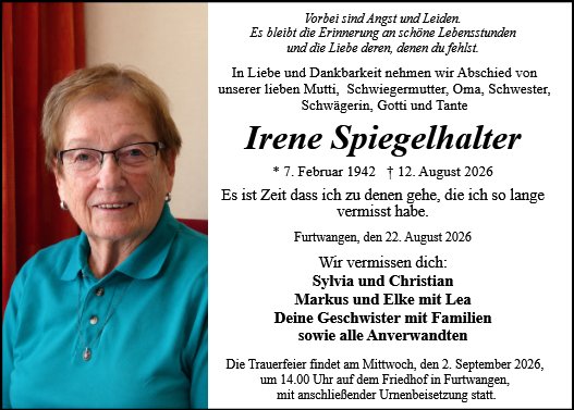 Irene Spiegelhalter