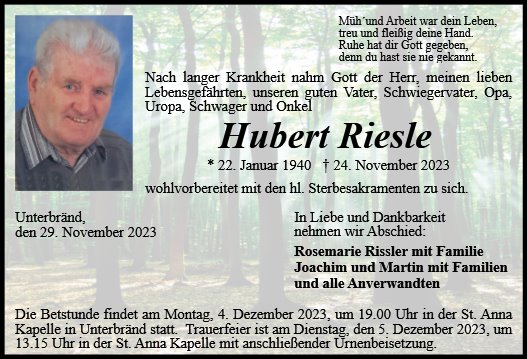 Hubert Riesle
