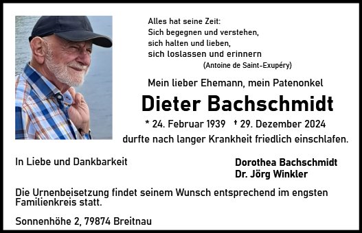 Dieter Bachschmidt