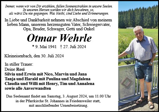 Otmar Wehrle