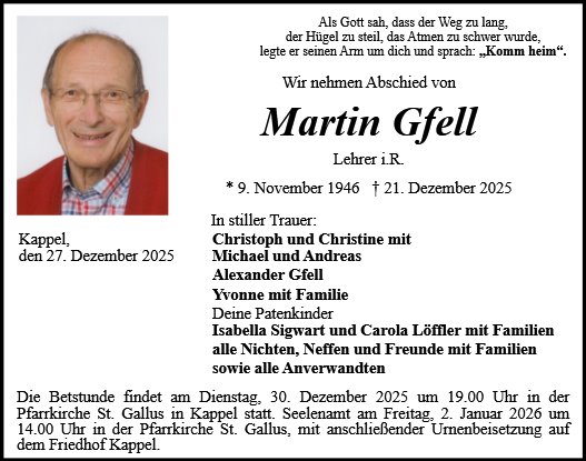 Martin Gfell