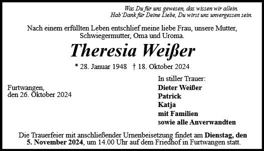 Theresia Weißer