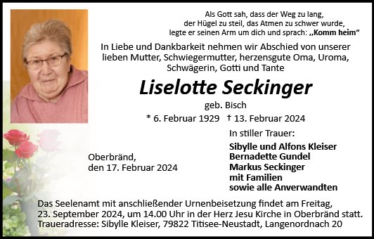 Liselotte Seckinger