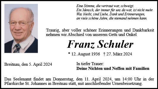 Franz Schuler