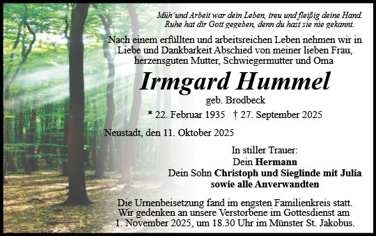 Irmgard Hummel