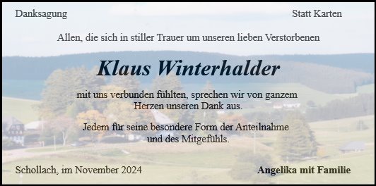 Klaus Winterhalder