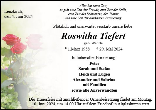 Roswitha Tiefert