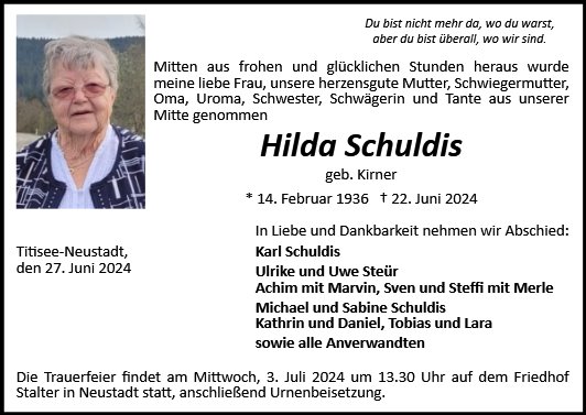 Hilda Schuldis