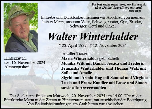 Walter Winterhalder