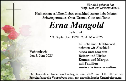 Erna Mangold