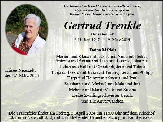 Gertrud Trenkle