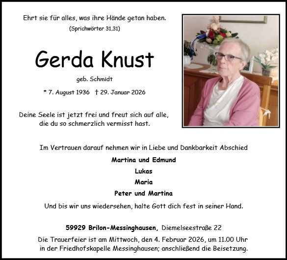 Gerda Knust