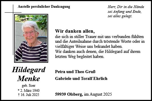 Hildegard Menke