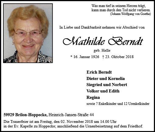 Mathilde Berndt