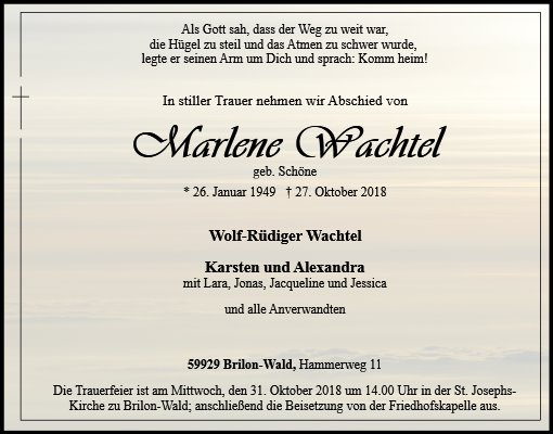Marlene Wachtel