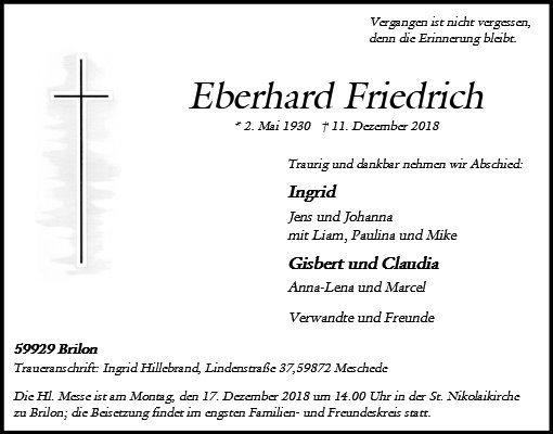 Eberhard Friedrich