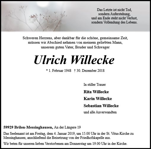 Ulrich Willecke 