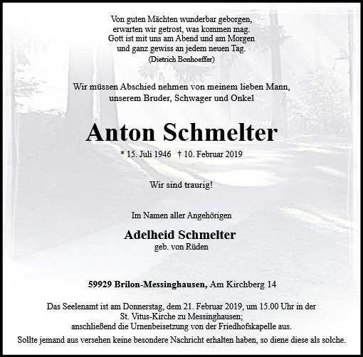 Anton Schmelter
