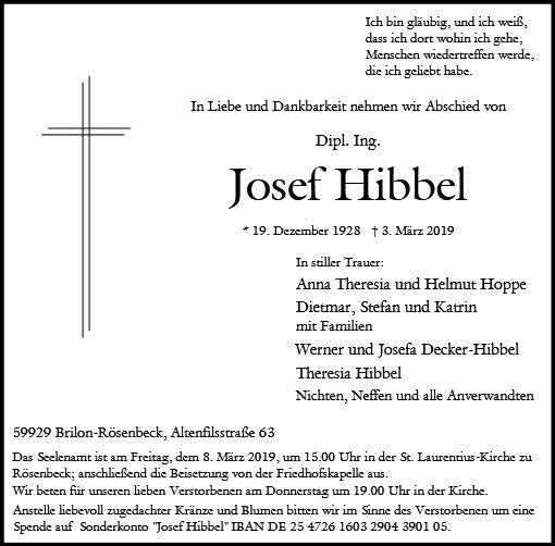 Josef Hibbel