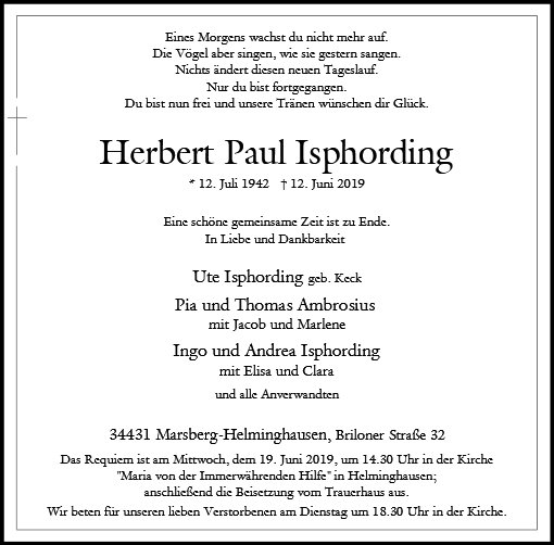 Herbert Isphording