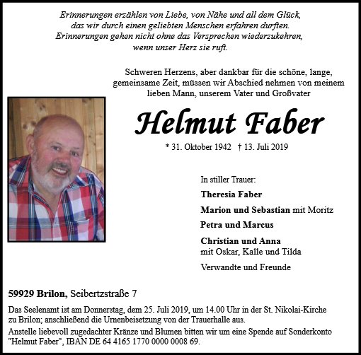 Helmut Faber