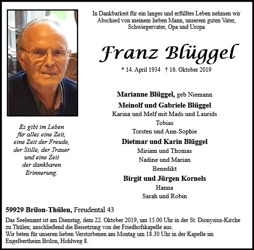 Franz Blüggel