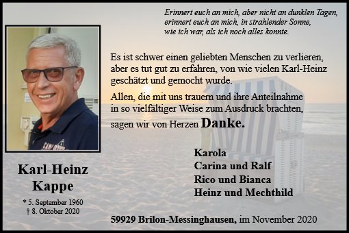 Karl Heinz Kappe
