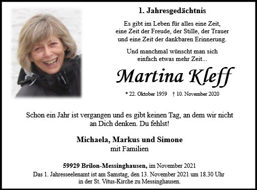 Martina Kleff
