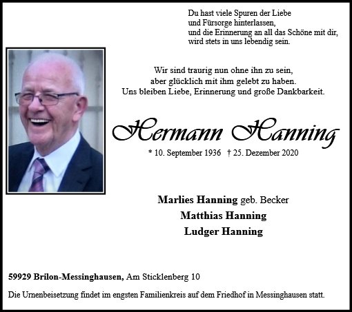 Hermann Hanning