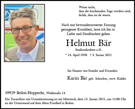 Helmut Bär