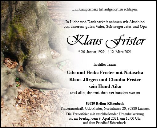 Klaus Frister